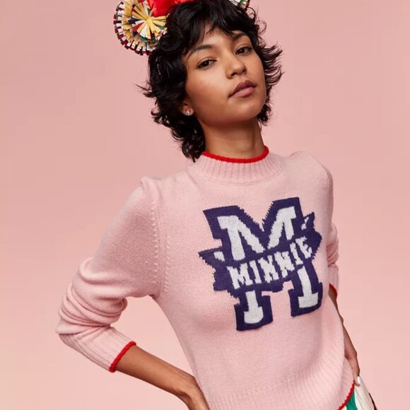 Women's Minnie Majorette Fashion Sweater, Created for Macy's - Picture 1 of 5
